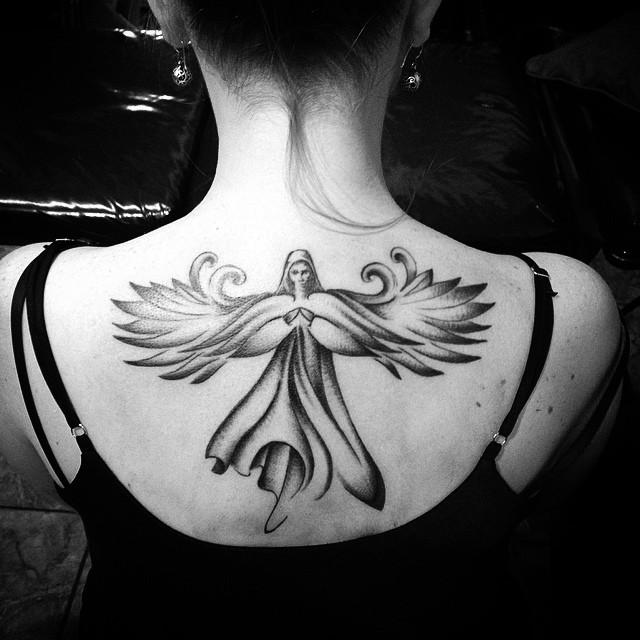 angel tattoo 01