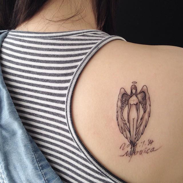 angel tattoo 103