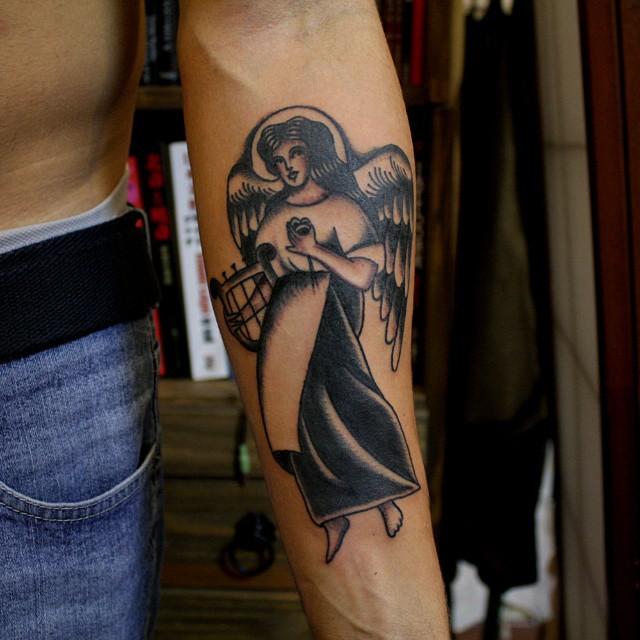 angel tattoo 35
