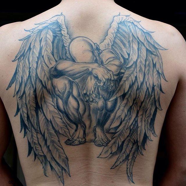 angel tattoo 91