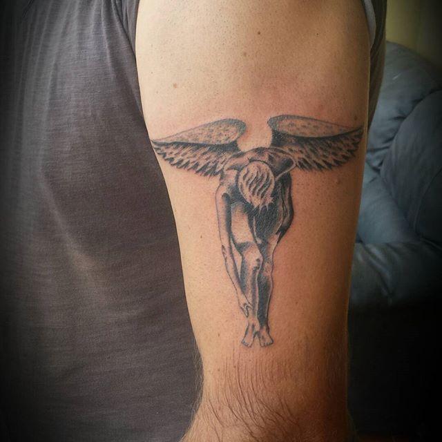angel tattoo 95