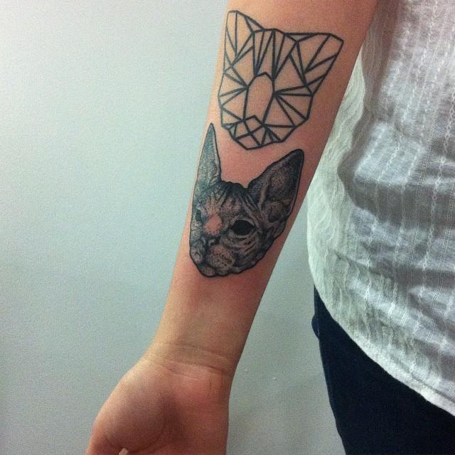 cat tattoo 05