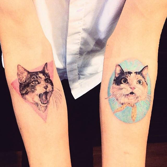 cat tattoo 07