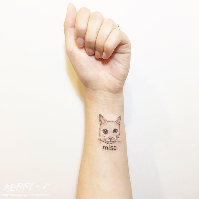 cat tattoo 09