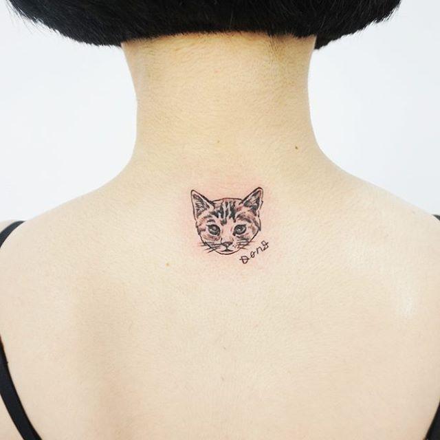cat tattoo 113