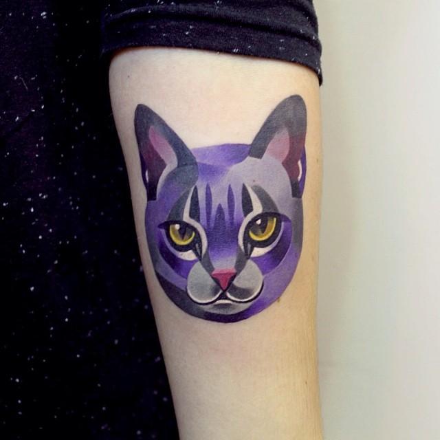 cat tattoo 127
