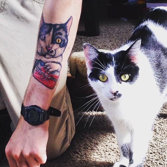 cat tattoo 137