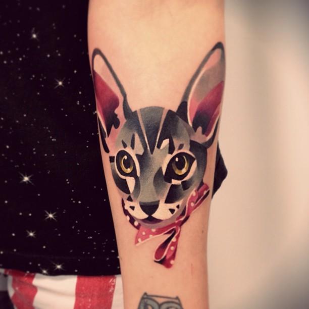 cat tattoo 139