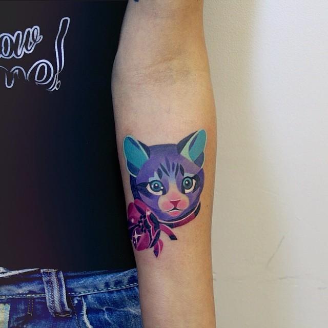 cat tattoo 155