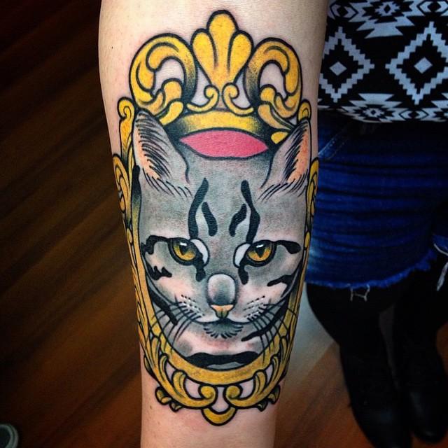 cat tattoo 157