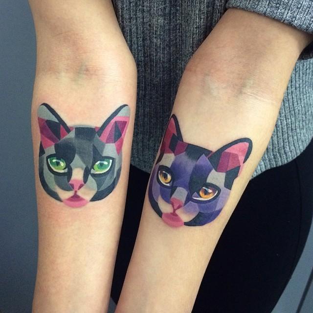 cat tattoo 23