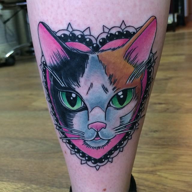 cat tattoo 25