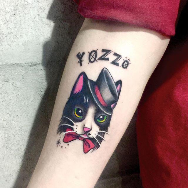 cat tattoo 77
