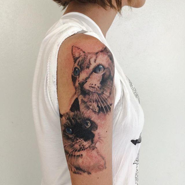 cat tattoo 87