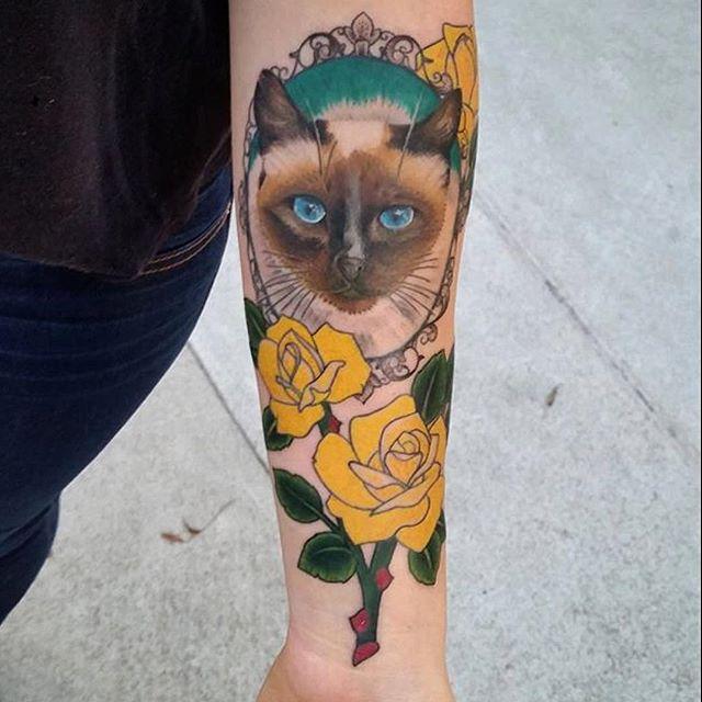 cat tattoo 99