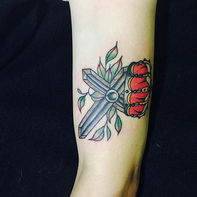 cross tattoo 11