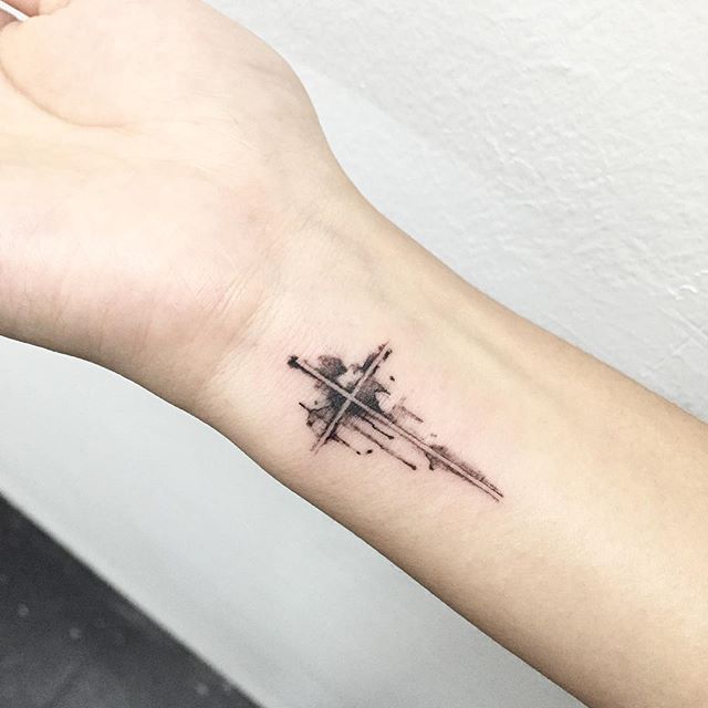 cross tattoo 79