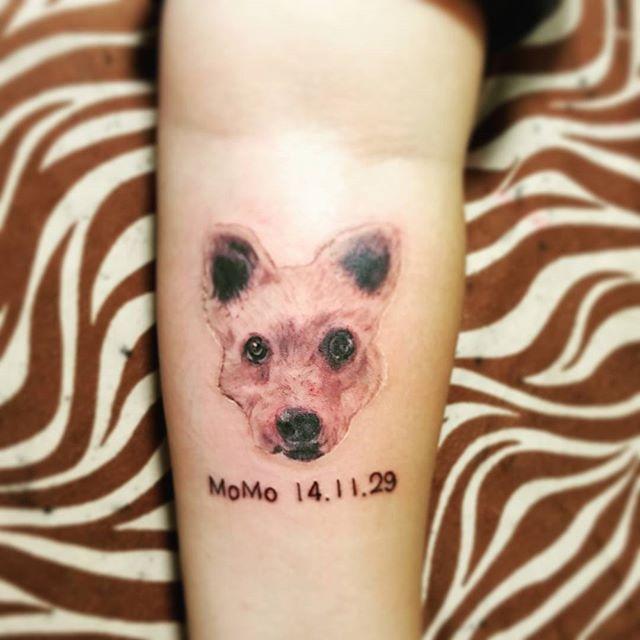 dog tattoo 107