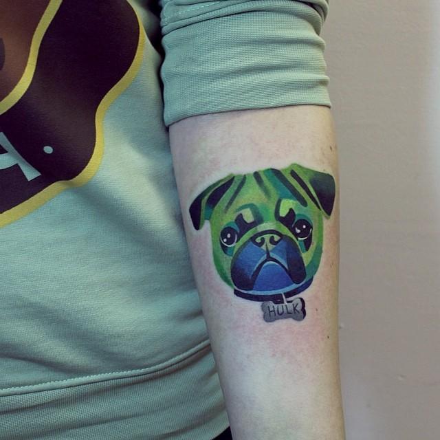 dog tattoo 121