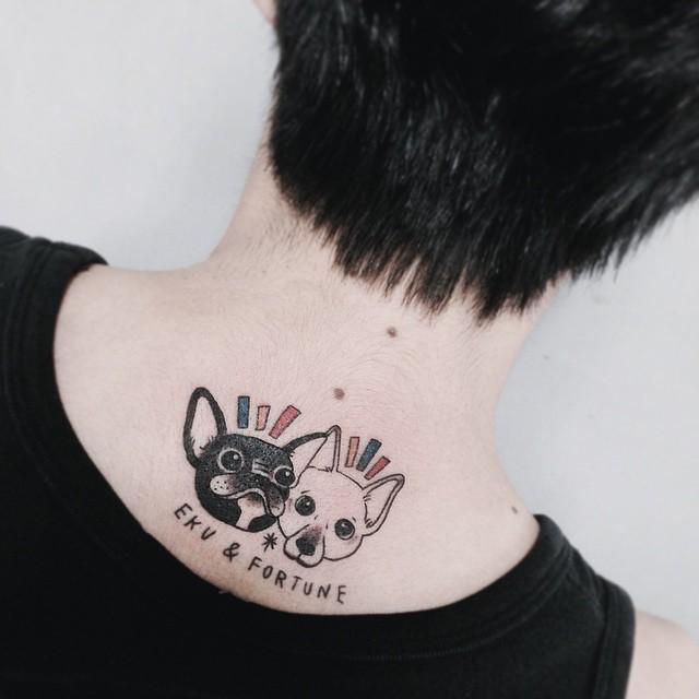 dog tattoo 131