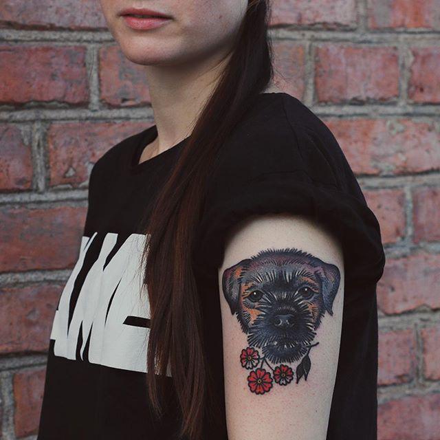 dog tattoo 45