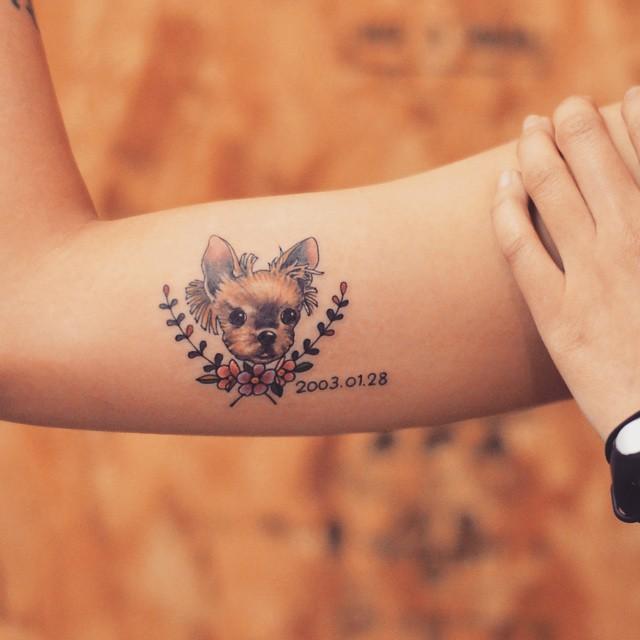 dog tattoo 69