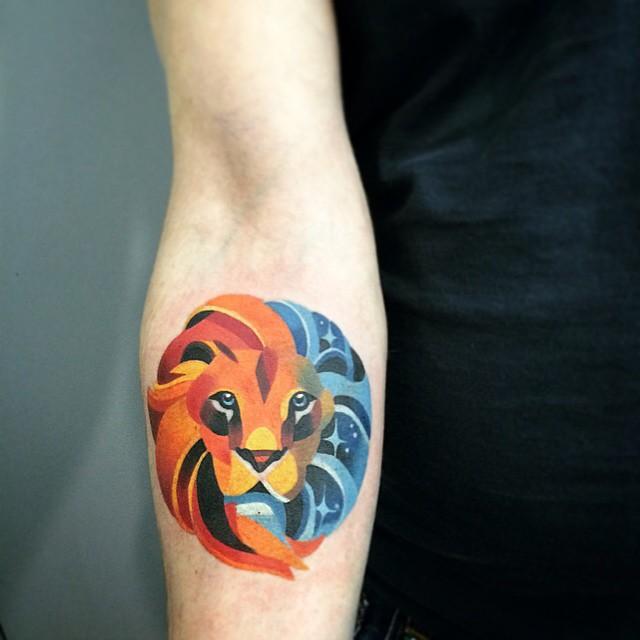 lion tattoo 107