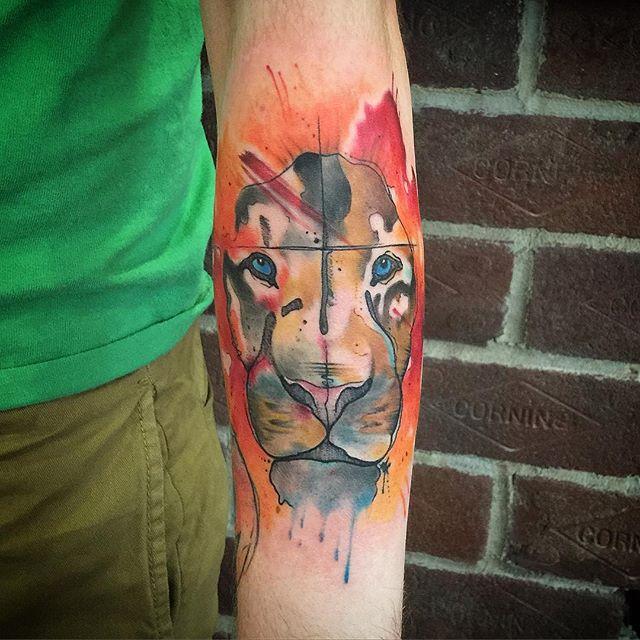 lion tattoo 109