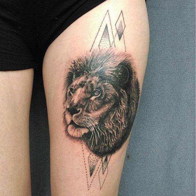 lion tattoo 113
