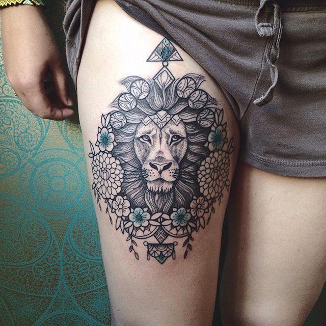 lion tattoo 123