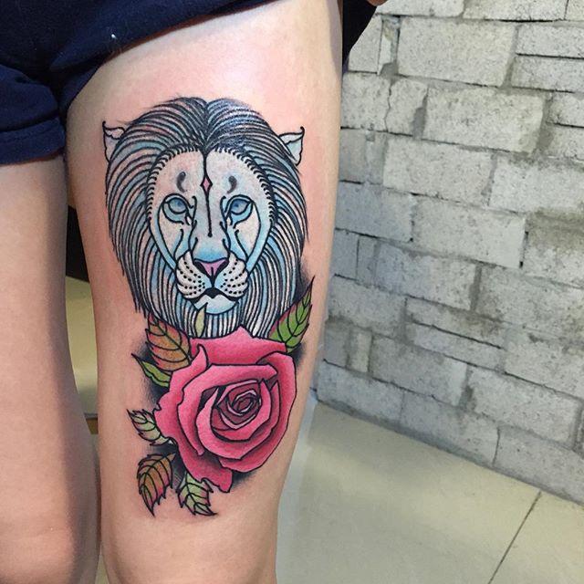 lion tattoo 13