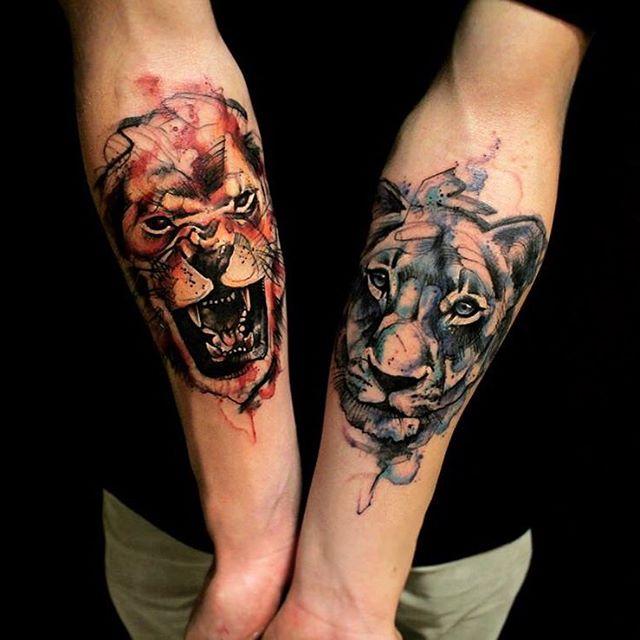 lion tattoo 43