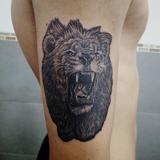 lion tattoo 45