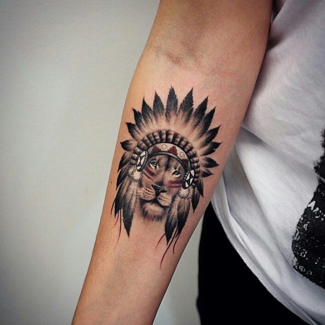 lion tattoo 47