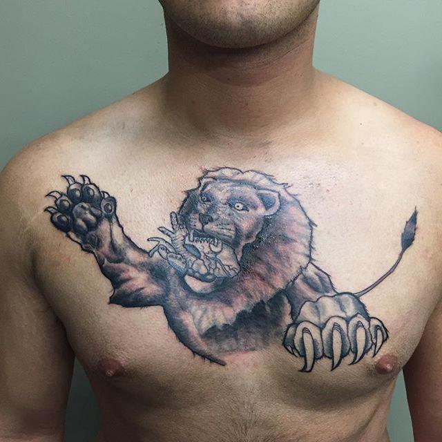 lion tattoo 55