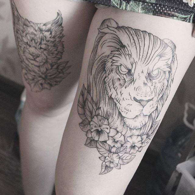 lion tattoo 57