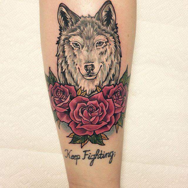 wolf tattoo 11