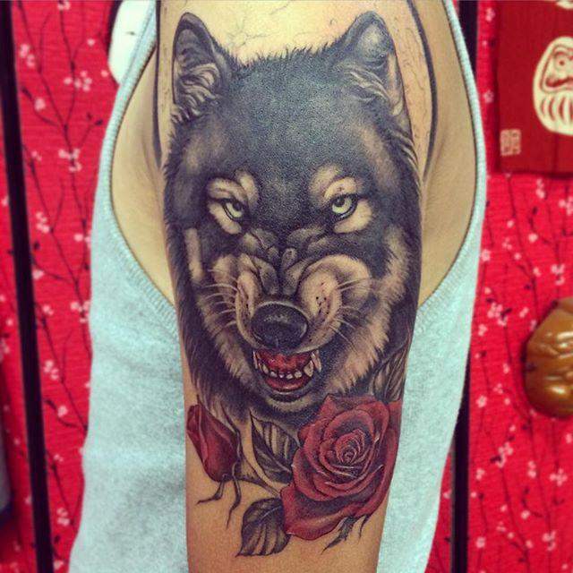 wolf tattoo 113