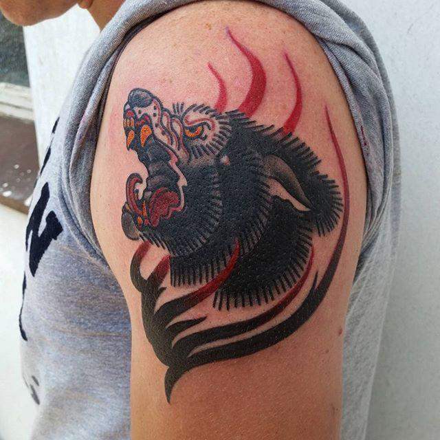 wolf tattoo 35