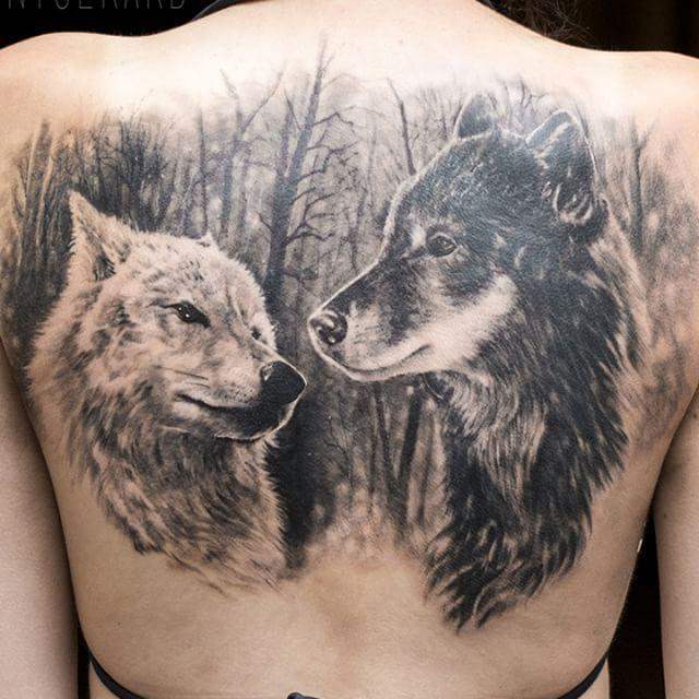 wolf tattoo 69