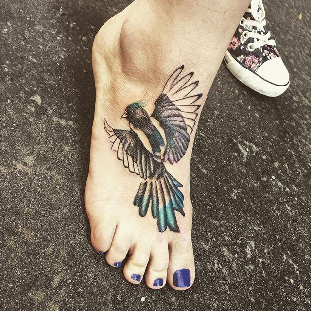 tatuaje en el pie 11