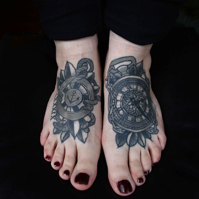 tatuaje en el pie 361