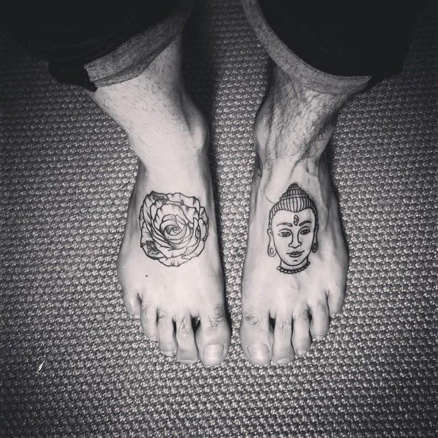 tatuaje en el pie 391