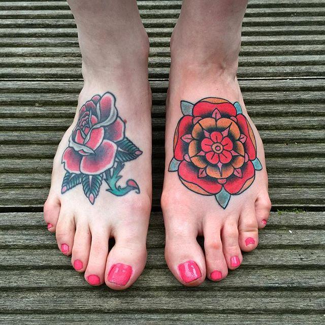 tatuaje en el pie 411