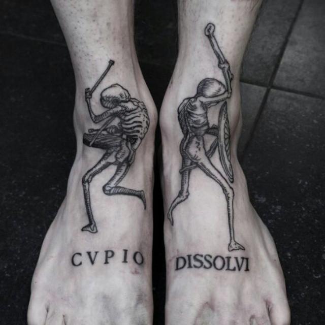 tatuaje en el pie 471