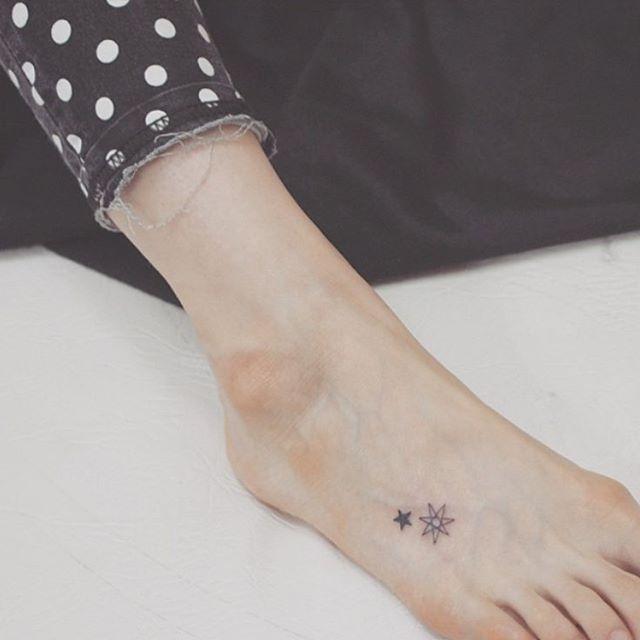 tatuaje en el pie 561