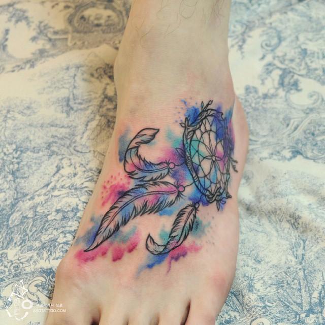 tatuaje en el pie 571
