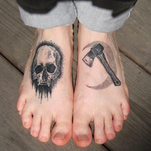 tatuaje en el pie 611