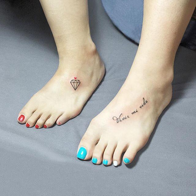 tatuaje en el pie 661