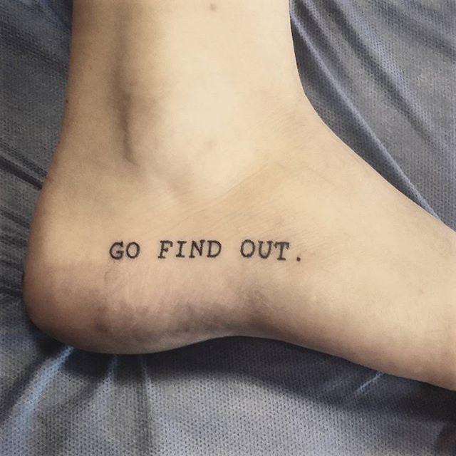 tatuaje en el pie 801